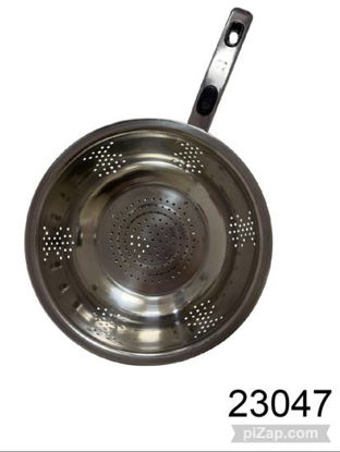 Imagen de COLADOR DE ACERO CON MANGO 23CM 3.26